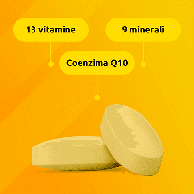 Supradyn Ricarica 60   Integratore Alimentare Multivitaminico Con Vitamine, Minerali E Coenzima Q10