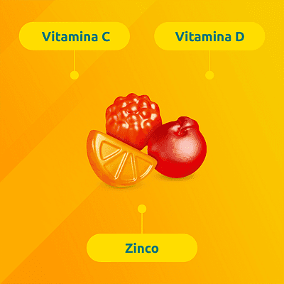 Supradyn Difese Junior   Integratore Alimentare Multivitaminico Con Vitamina C, Vitamina D E Zinco Per Bambini