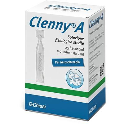 Clenny A Soluzione Fisiologica Sterile Per Aerosolterapia 25 Flaconcini Monodose Da 2 Ml