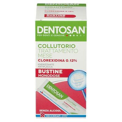 Dentosan Collutorio Monodose Trattamento Mensile 0,12% 15 Bustine Da 10 Ml