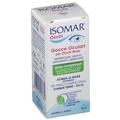 Isomar Occhi Gocce Oculari All'acido Ialuronico 0,20% 10 Ml Senza Conservanti