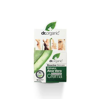 Dr Organic Aloe Concentrated Cream Crema Viso 50 Ml