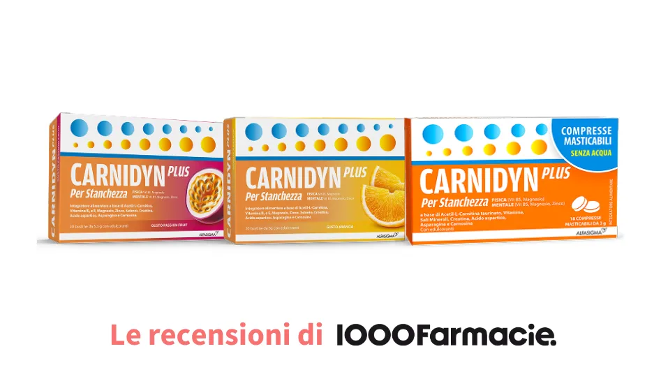 Carnydin Plus - Le recensioni di 1000Farmacie