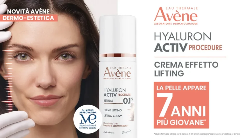 Avène Hyaluron Activ Procedure Crema Effetto Lifting - La pelle appare 7 anni più givane